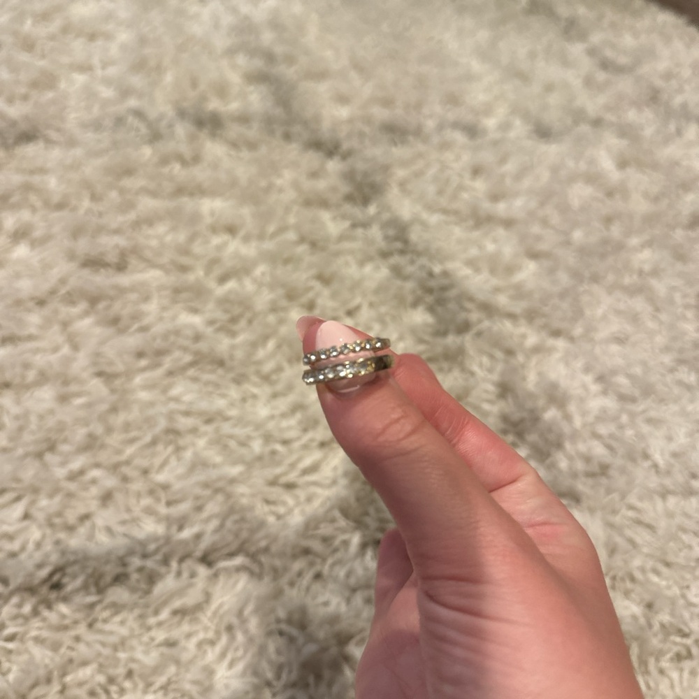 H&M Gold and Silver Tone Women's Ring